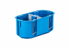 PUSZKA PODTYNK FI 2X60X63 PODWÓJNA DO PUSTYCH ŚCIAN GIPS GŁĘBOKA NIEBIESKI MULTIBOX P2X60D - SIMET - 32092203