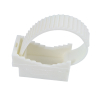UCHWYT PASKOWY UP-50 30-50X130MM BIAŁY /100SZT/ - ELEKTROPLAST OPATÓWEK - 12.3