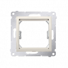 Adapter (przejściówka) na osprzęt standardu 45 × 45 mm; kremowy *Do gniazd teleinformatycznych Simon Connect - KONTAKT SIMON - DA45.01/41