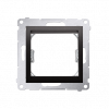 Adapter (przejściówka) na osprzęt standardu 45 × 45 mm; antracyt  *Do gniazd teleinformatycznych Simon Connect - KONTAKT SIMON - DA45.01/48