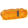 PUSZKA POTRÓJNA PRZELOTOWA DO KARTON-GIPSU 40MM BATIBOX - LEGRAND - 080043