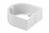 PIERŚCIEŃ DYSTANSOWY 30X71X71MM, SEGMENTOWY  ZEWNĘTRZNY, DO MULTIWALL I MULTIBOX2 BIAŁY - SIMET - 37288006