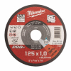 TARCZA TNĄCA MILWAUKEE DO METALU/INOXU 1,9 MM  X 125 MM  - MILWAUKEE - 4932451487