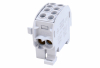 BLOK ROZDZIELCZY ODGAŁĘŹNY SCB 35 AL/CU 80210 SIMBLOCK SZARY - SIMET - 81502002