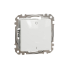 ŁĄCZNIK DWUBIEGUNOWY JEDNOKLAWISZOWY 10AX 250V BIAŁY SEDNA DESIGN  - SCHNEIDER ELECTRIC - SDD111102