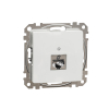 Sedna Design, Gniazdo komputerowe RJ45 kat.6 STP, białe - SCHNEIDER ELECTRIC - SDD111461S