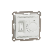 Sedna Design, Regulator temperatury z wbudowanym czujnikiem, biały - SCHNEIDER ELECTRIC - SDD111506