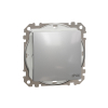 Sedna Design, Łącznik schodowy IP44, srebrne aluminium - SCHNEIDER ELECTRIC - SDD213106