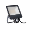 NAŚWIETLACZ LED 30W 3450LM 4000K IP44 Z CZUJNIKIEM RUCHU CZARNY IQ LED - KANLUX - 33887