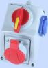 ZESTAW INSTALACYJNY 16A 3P+N+Z + GNIAZDO 2P+Z IP54 WYŁĄCZNIK 0-1 C16-18.1N  - ELEKTROMET DZIERŻONIÓW - 971616