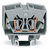 ZŁĄCZKA 4-PRZEWODOWA 2,5 MM2 SZARA. - WAGO - 264-721