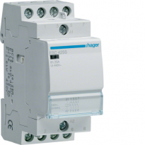 Stycznik cichy 230VAC 4NO 25A - HAGER - ESC425S