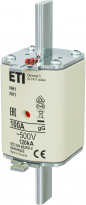 WKŁADKA TOPIKOWA NH - ZWŁOCZNA / KOMBI NH1 GG 100A/500V - ETI - 004184222