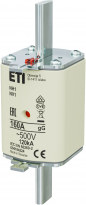 WKŁADKA TOPIKOWA NH - ZWŁOCZNA / KOMBI NH1 GG 160A/500V - ETI - 004184224