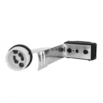 OPRAWKA CERAMICZNA GU10/GZ10 Z ZŁĄCZKĄ PRZYŁĄCZENIOWĄ 250V 2A BR-GZ10 - KANLUX - 72369