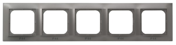 RAMKA PIĘCIOKROTNA DO ŁĄCZNIKÓW IP-44 TYTAN IMPRESJA  - OSPEL - RH-5Y/23