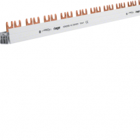 SZYNA GRZEBIENIOWA WIDEŁKOWA 2-POLOWA 10QMM 56 MODUŁÓW - HAGER - KDN263B