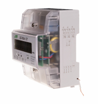 Licznik energii elektrycznej - trójfazowy z programowalną przekładnią, wyświetlacz LCD, kl.1  - F&F - LE-02D-CT