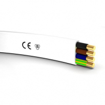 PRZEWÓD INSTALACYJNY YDYP 4X1,5 750V BIAŁY ŻO PRZEWÓD - KABLE I PRZEWODY - G-106475