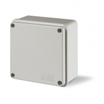 PUSZKA NATYNK 100X100X50MM BEZ DŁAWIC IP56 SZARY - SCAME - 686.204
