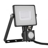 CZUJNIK RUCHU PIR ŚCIENNY 165° 1200W IP44 CZARNY ALER JQ-30-B - KANLUX - 461