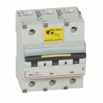 WYŁĄCZNIK NADPRĄDOWY C 80A 3-POLOWY CHARAKTERYSTYKA C SERII DX3 S 313 - LEGRAND - 409280