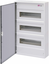 ROZDZIELNIA TWORZYWO NATYNKOWA IP40 4X12 MOD DRZWI TRANSPARENTNE ECT48PT-S - ETI - 001101022