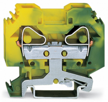 ZŁĄCZKA PE 2-PRZEWODOWA 16 MM2 ŻÓŁTO-ZIELONA. - WAGO - 283-107