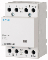 STYCZNIK MODUŁOWY 63A AC1 4 BIEGUNY 4NO STEROWANIE 230V AC Z-SCH230/63-40 - EATON - 248856