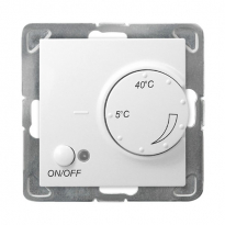 REGULATOR TEMPERATURY BIAŁY IMPRESJA - OSPEL - RTP-1Y/m/00