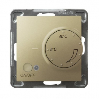 REGULATOR TEMPERATURY ZŁOTY METALIK IMPRESJA - OSPEL - RTP-1Y/m/28