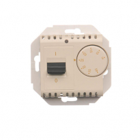Regulator temperatury z czujnikiem wewnętrznym (moduł) 16(2) A, 230V~. Montaż na wkręty; kremowy - KONTAKT SIMON - DRT10W.02/41
