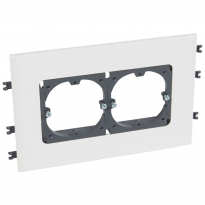 UCHWYT OSPRZĘT FI 60, 2 MECHANIZMY, POKRYWA 130 DLP - LEGRAND - 010924