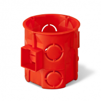 PUSZKA PODTYNK FI 60X61 DO ŚCIAN MUROWANYCH GŁĘBOKA BEZ WKRĘTÓW DO ŁĄCZENIA POMARAŃCZOW PK-60 PRO - ELEKTRO-PLAST NASIELSK - 0285-00
