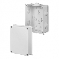 PUSZKA NATYNK PK-6 HERMETYCZNA 158X118X98MM BEZ WKŁADU IP55 BIAŁY EP-LUX TYP PK - ELEKTRO-PLAST NASIELSK - 0227-00