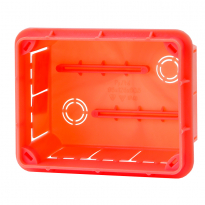 PUSZKA PODTYNK 96X126X60,5 BIAŁY POKRYWA ZAŚLEPKA TEKTUROWA IP40 PPODTYNK 4 - ELEKTROPLAST OPATÓWEK - 11.4