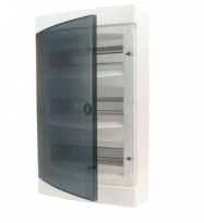 ROZDZIELNIA TWORZYWO NATYNKOWA IP40 3X12 MOD DRZWI TRANSPARENTNE ECT36PT-S - ETI - 001101070