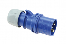 WTYCZKA PRZENOŚNA SHARK  16A 230V 2P+Z  - PCE - 013-6