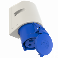 GNIAZDO STAŁE 32A 230V 2P+Z  - PCE - 123-6