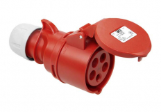 GNIAZDO PRZENOŚNE SHARK 32A 400V 3P+Z+N  - PCE - 225-6