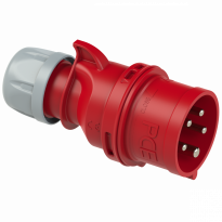 WTYCZKA PRZENOŚNA – ZWROTNICA FAZ 16A 400V 3P+Z+N  - PCE - 7015-6