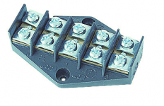 PŁYTKA ODGAŁĘŹNA ZPT5-10MM2 5 TORÓW CZARNY - SIMET - 83006007