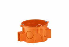 PUSZKA PODTYNK FI 60X41 SZEREGOWA Z WKRĘTAMI POMARAŃCZOWY S60KFW - SIMET - 33068008