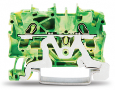 ZŁĄCZKA SZYNOWA PRZELOTOWA 2X2,5MM2 ŹÓŁTO-ZIELONY TOBJOBS - WAGO - 2002-1207