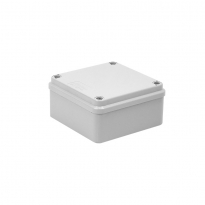 PUSZKA NATYNK 108X108X56MM BEZ OSŁABIEŃ IP65 HERMETYCZNA SZARY PH-1A,1 - ELEKTROPLAST OPATÓWEK - 28.11
