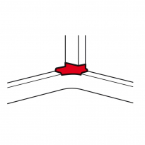 ROZGAŁĘZIENIE W NAROŻU ŚCIAN 65 - LEGRAND - 010764