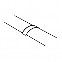 OSŁONA POŁĄCZENIA LISTWY NAPODŁOGOWEJ 92 X 20 DLP - LEGRAND - 032803
