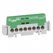 LISTWA PRZYŁĄCZENIOWA 8 ZACISKÓW DŁ. 75MM DO NEDBOX RWN EKINOX TX XL3125 RN65 ZIELONY - LEGRAND - 004832