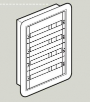 ROZDZIELNIA METALOWA 5X24 MODUŁY P/T IP30 - LEGRAND - 020065