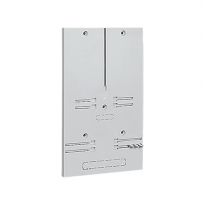 TABLICA LICZNIKOWA T-1FAZA/3FAZY-B/Z-12 UNIWERSALNA NOVA BEZ ZABEZPIECZEŃ IP20 200X350X12MM - ELEKTROPLAST OPATÓWEK - 10.14